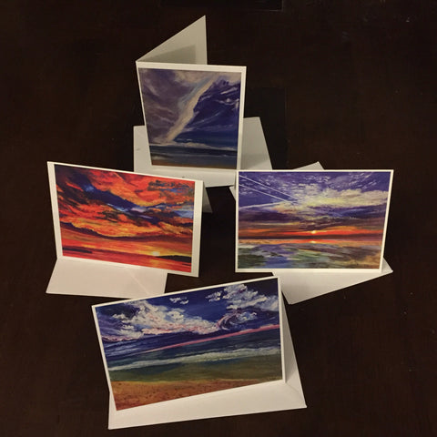 4 pack - Greeting Cards